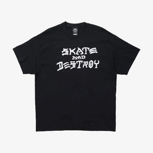Thrasher | SKATE AND DESTROY  { BLACK