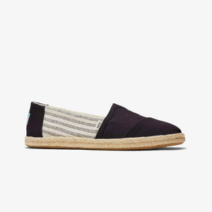 Toms | ESPADRILLE ALPARGATA  { VANTABLACK / CARBAN