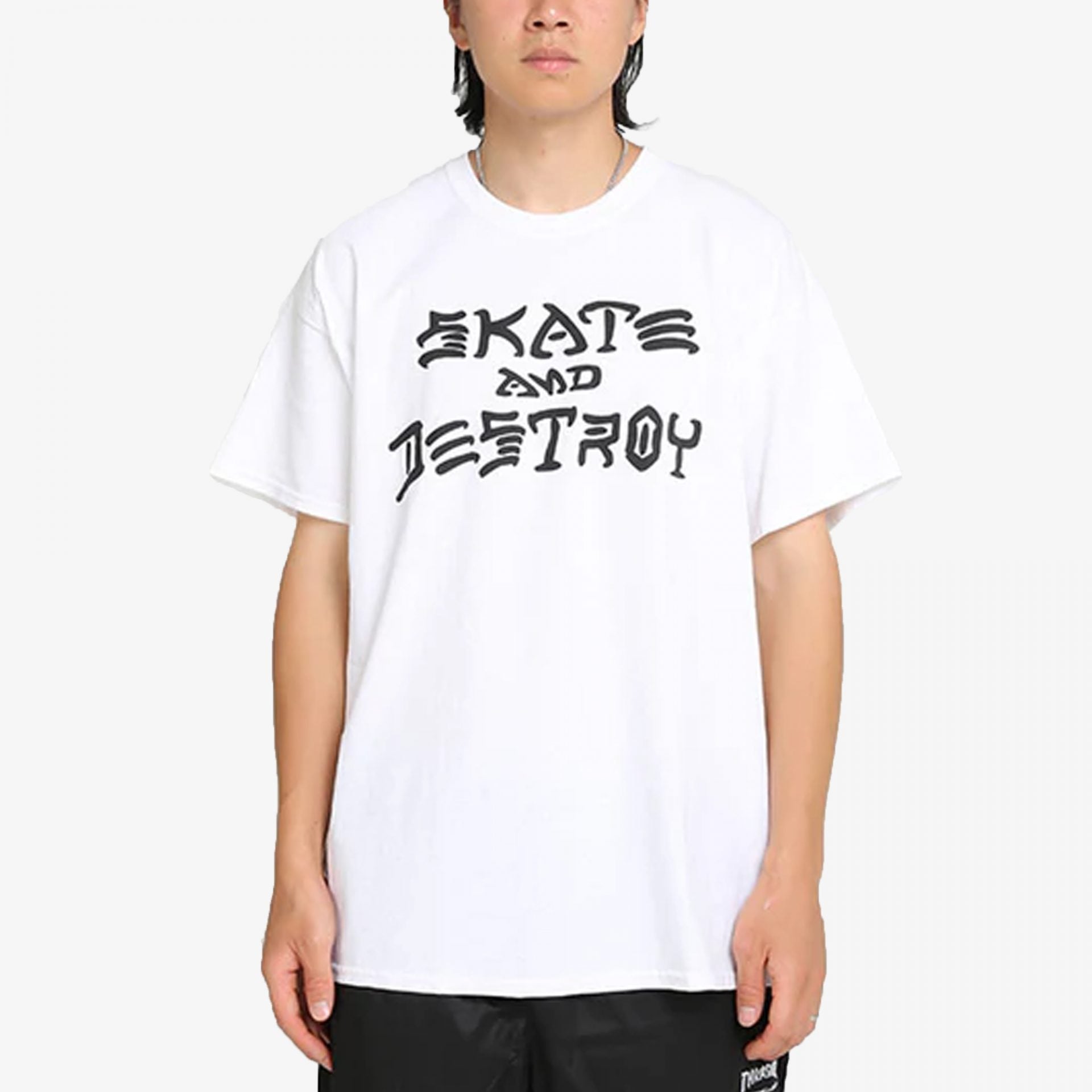 Thrasher | SKATE AND DESTROY  { WHITE