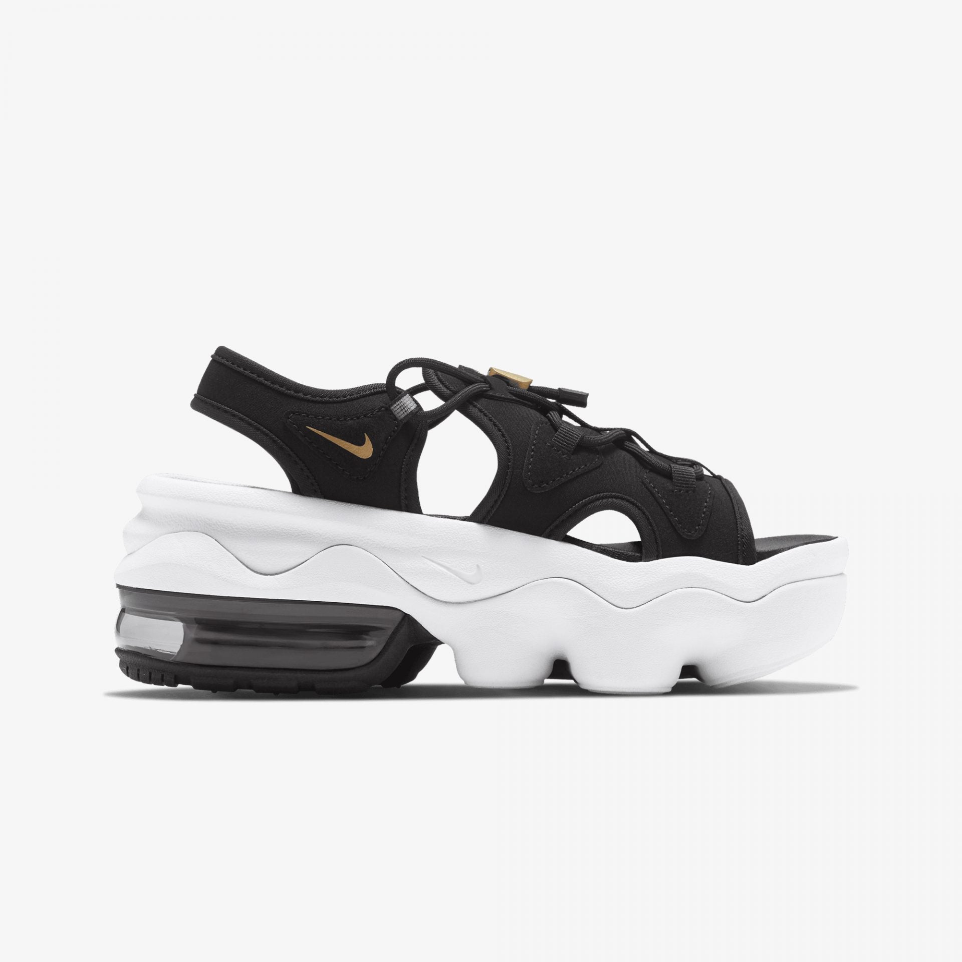 Nike | AIR MAX KOKO SANDAL { BLACK/METALLIC GOLD-ANTHRACITE-WHITE