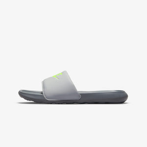 Nike | VICTORI ONE SLIDE  { GREY FOG / VOLT