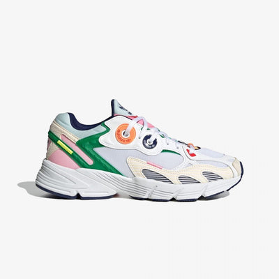 Adidas Originals | ASTIR  { WHITE/GREEN/BLISS ORANGE