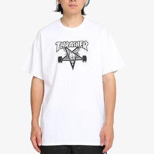 Thrasher | SKATEGOAT  { WHITE