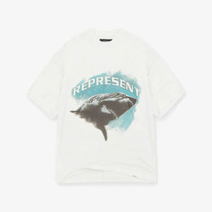 Represent | SHARK T-SHIRT 'FLAT WHITE'