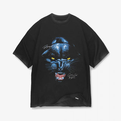 Represent | JAGUAR T-SHIRT  { VINTAGE BLACK