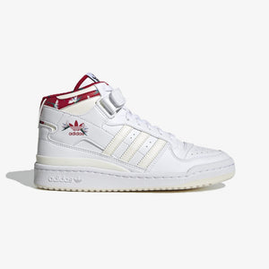 Adidas Originals | FORUM MID W  { WHITE/RED