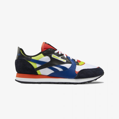 Reebok | CLASSIC LEATHER  { CLOUD WHITE / CORE BLACK