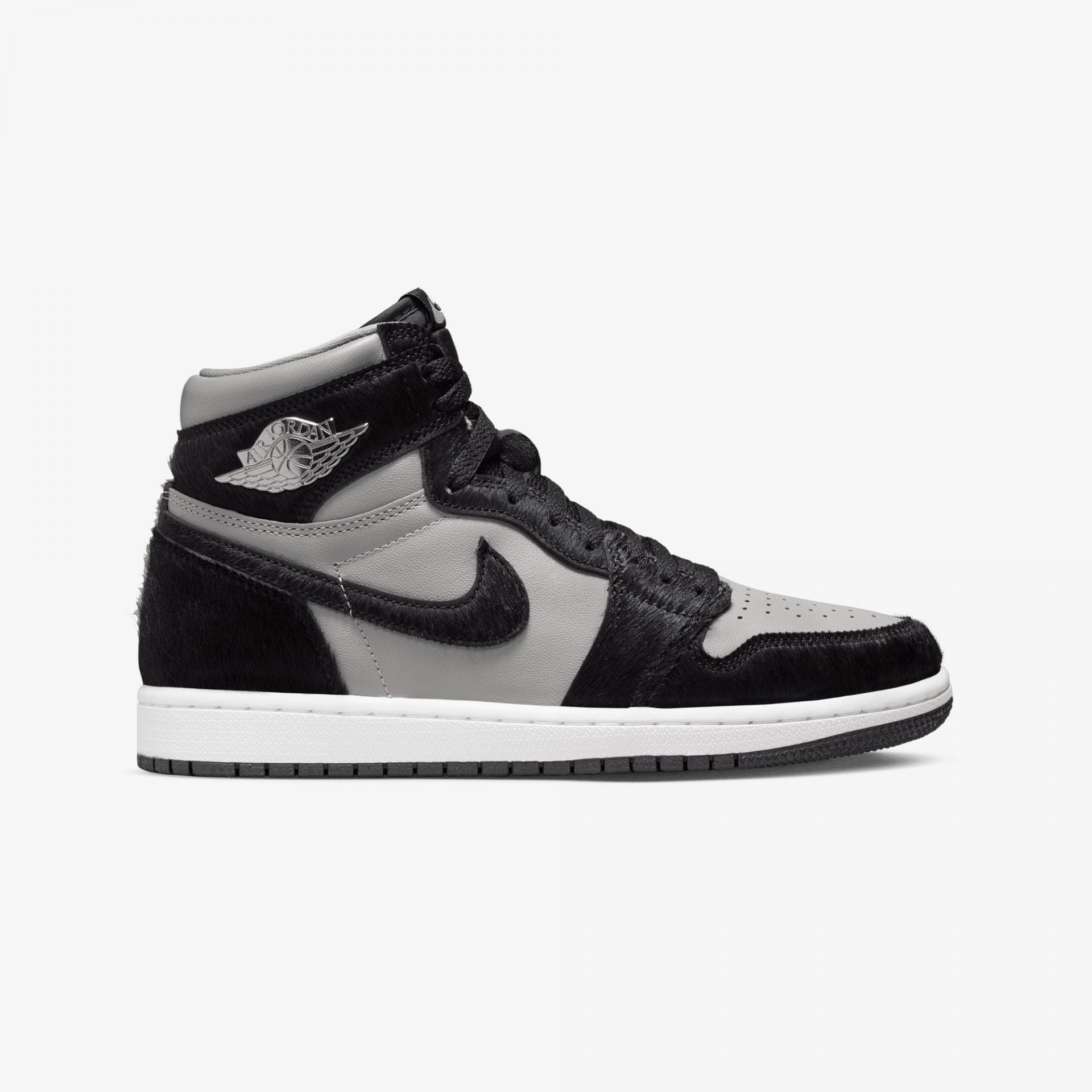 Jordan | AIR JORDAN 1 RETRO HIGH  { MEDIUM GREY/BLACK-WHITE