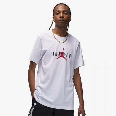 Jordan | JORDAN AIR T-SHIRT  { BLACK / GYM RED
