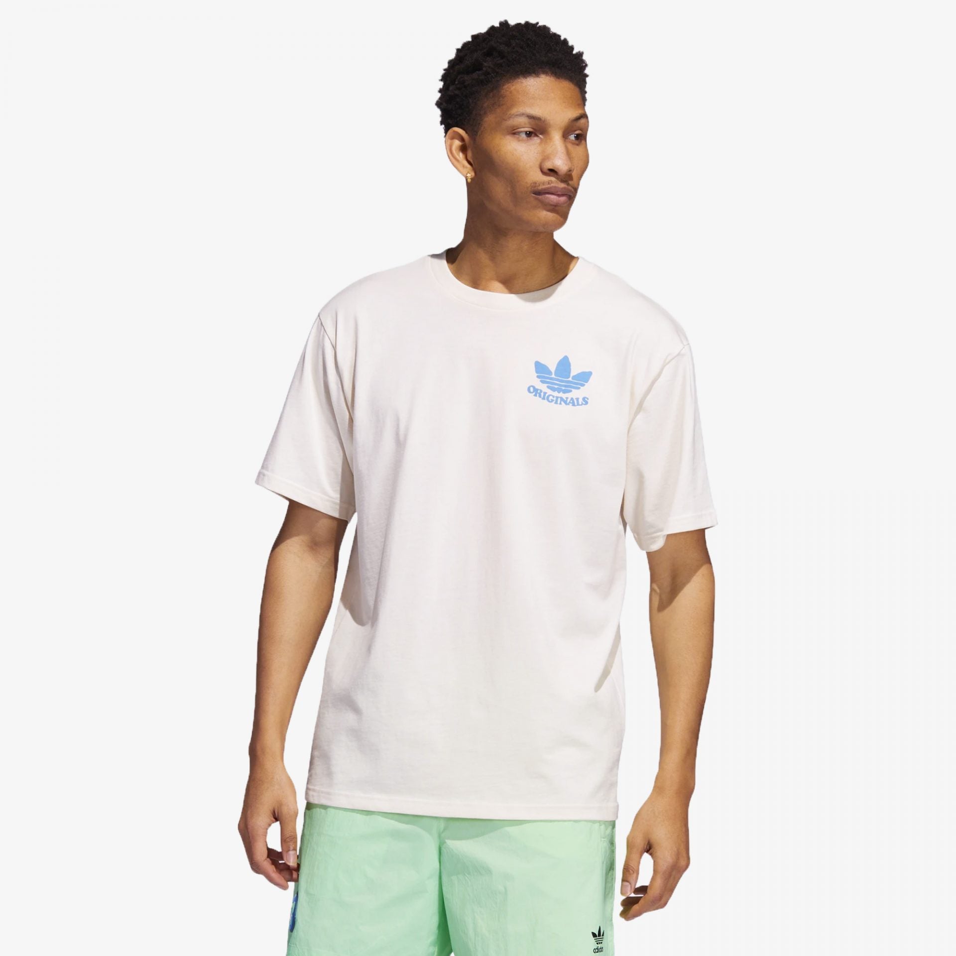 Adidas Originals | HAPPY EARTH TEE  { NON DYED