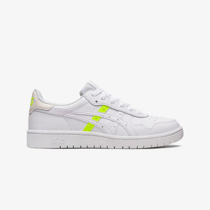 Asics | JAPAN S  { WHITE/SAFETY YELLOW