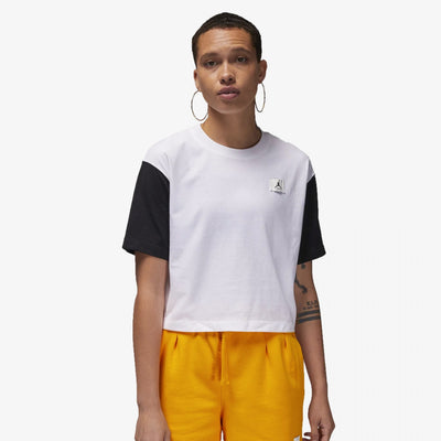 Jordan | JORDAN ESSEN BOXY TEE 2 'BLACK/WHITE'