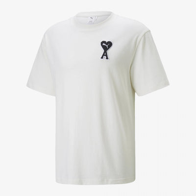Puma | AMI TEE  { MARSHALLOW