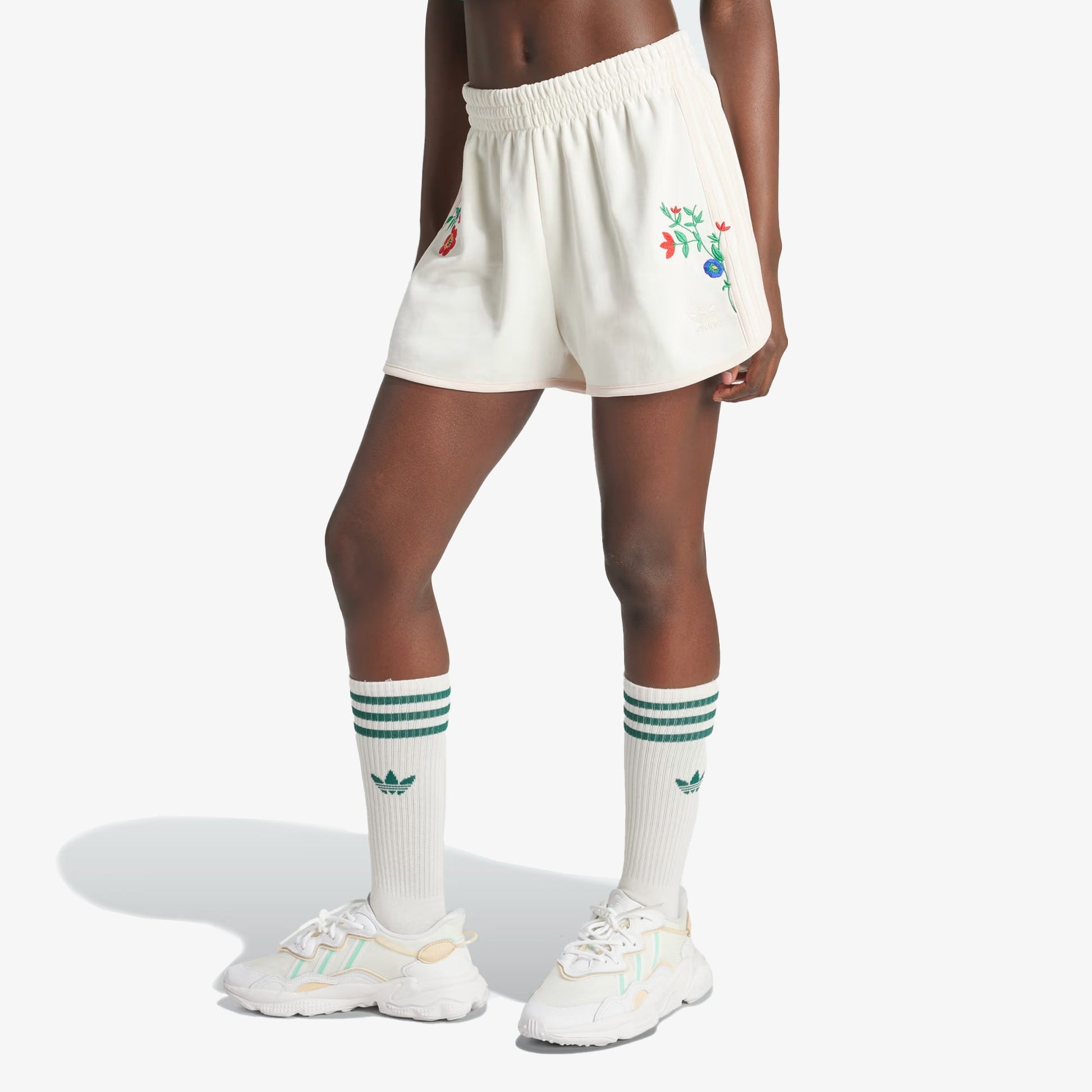 Adidas Originals | FASHION GRAPHICS FLORAL SHORTS  { CLOUD WHITE