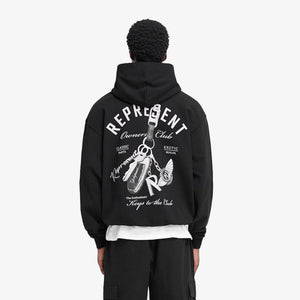 Represent | KEYS TO THE CLUB HOODIE { JET BLACK