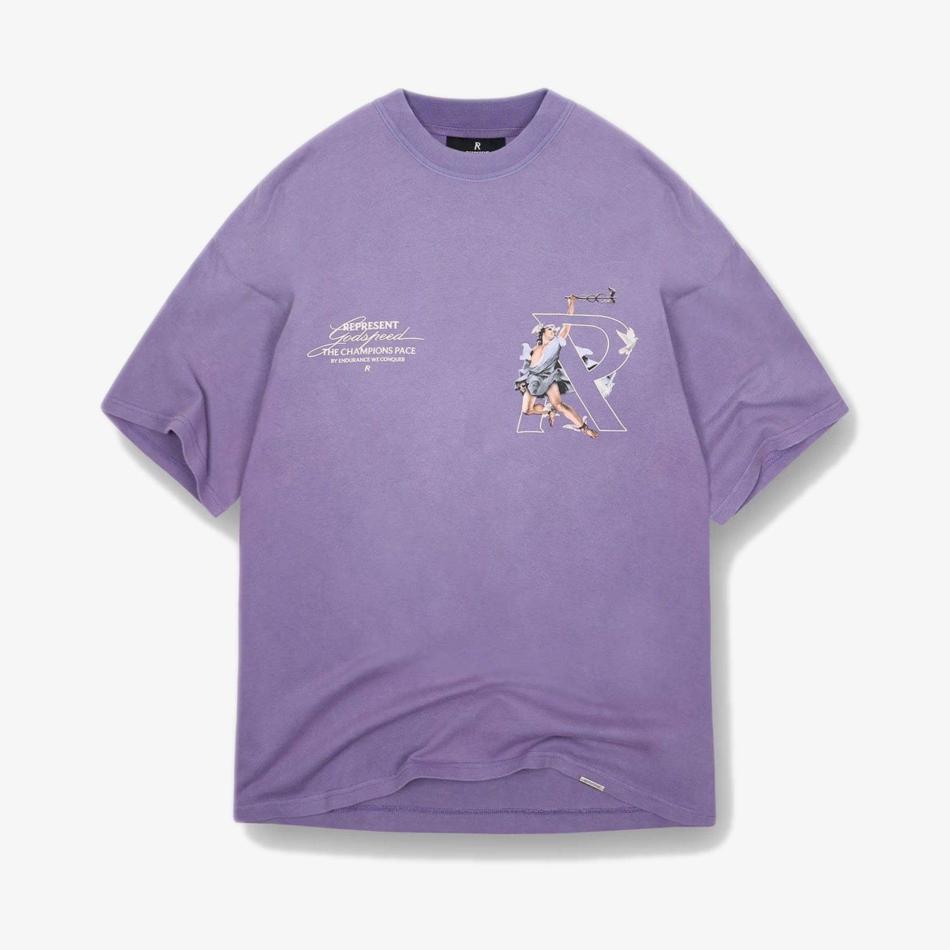 REPRESENT | HERMES T-SHIRT { PURPLE