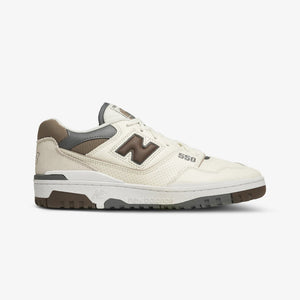New Balance | BB550 { OFF WHITE/BROWN