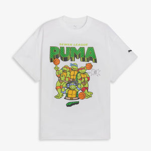 PUMA | x TMNT TEE { WHITE
