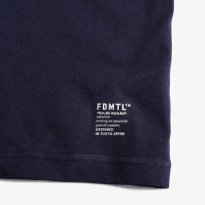 FDMTL | CIRCLE PATCH TEE { NAVY