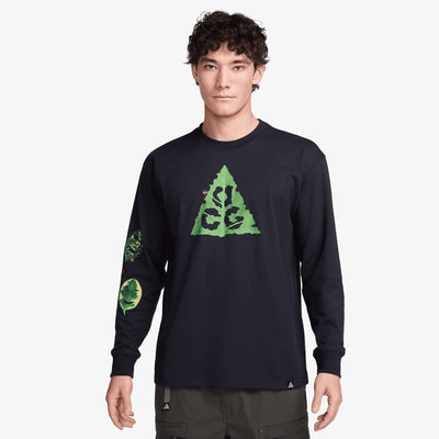 NIKE | ACG LONG-SLEEVE T-SHIRT { BLACK