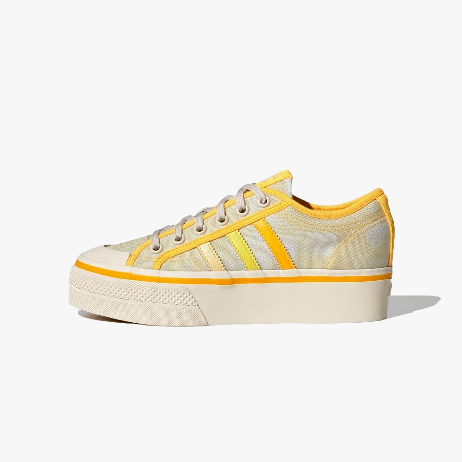 Adidas Originals | NIZZA PLATFORM  { ALMOST YELLOW / ORANGE TINT