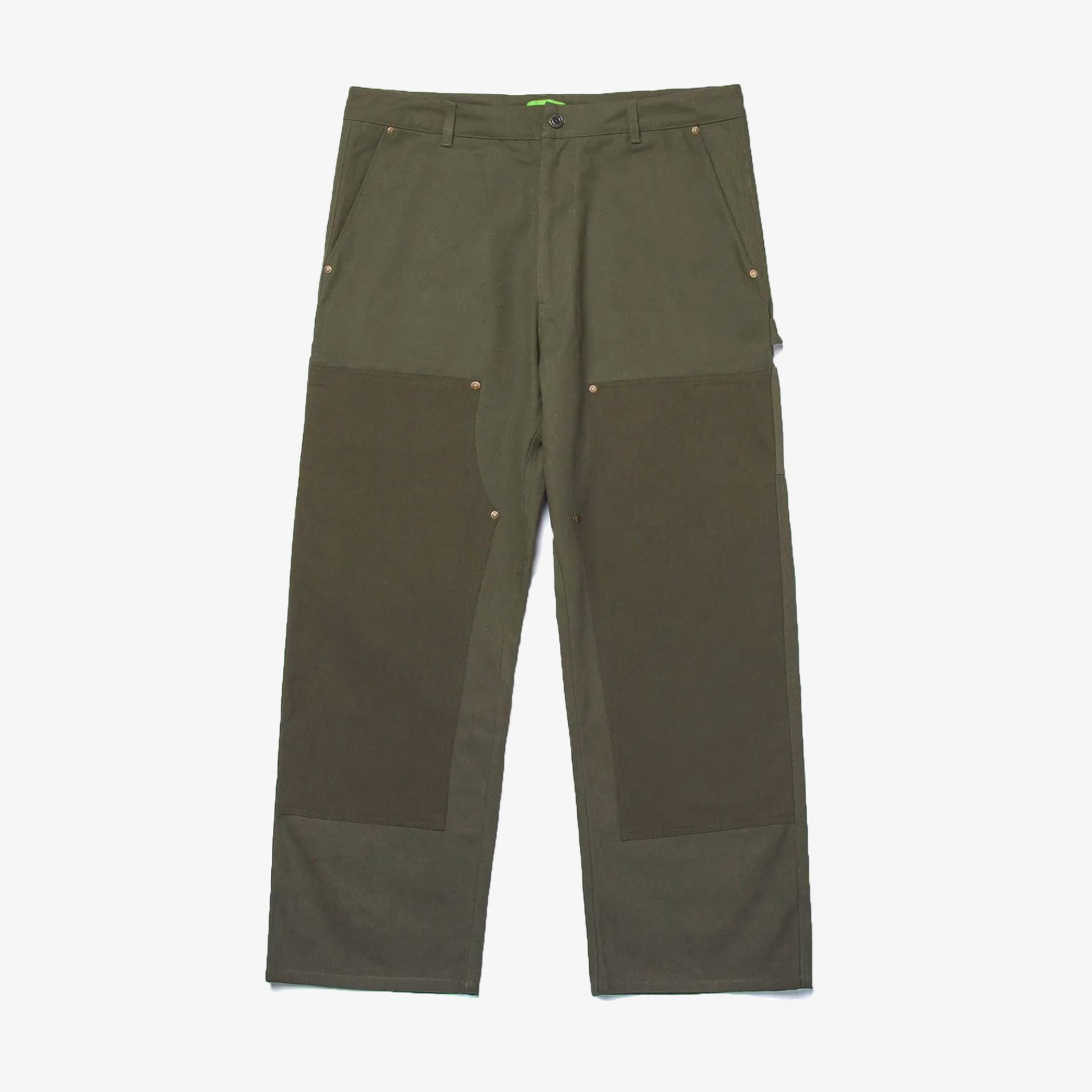 HUF | GILMAN DOUBLE KNEE PANT  { OLIVE