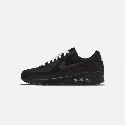 Nike | AIR MAX 90  { BLACK / RED