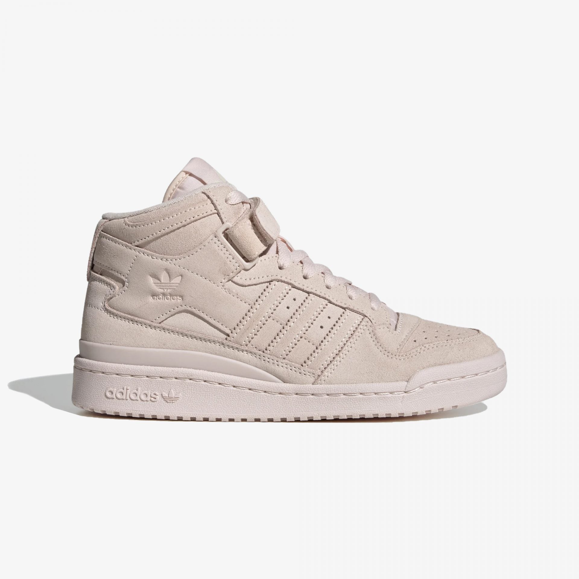 Adidas Originals | FORUM MID  { CREAM WHITE