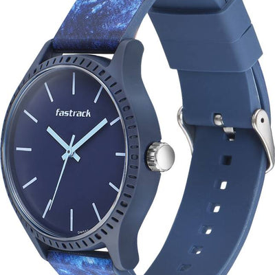 Tie & Dye Men Blue Dial