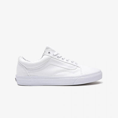 Vans | OLD SKOOL  { TRUE WHITE