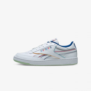 Reebok | CLUB C REVENGE  { CLOUD WHITE / SILVER METALLIC