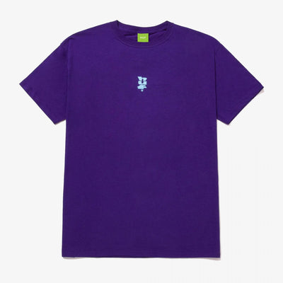 HUF | MEGABLAST TEE  { PURPLE