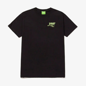 HUF | AT HOME S/S TEE  { BLACK