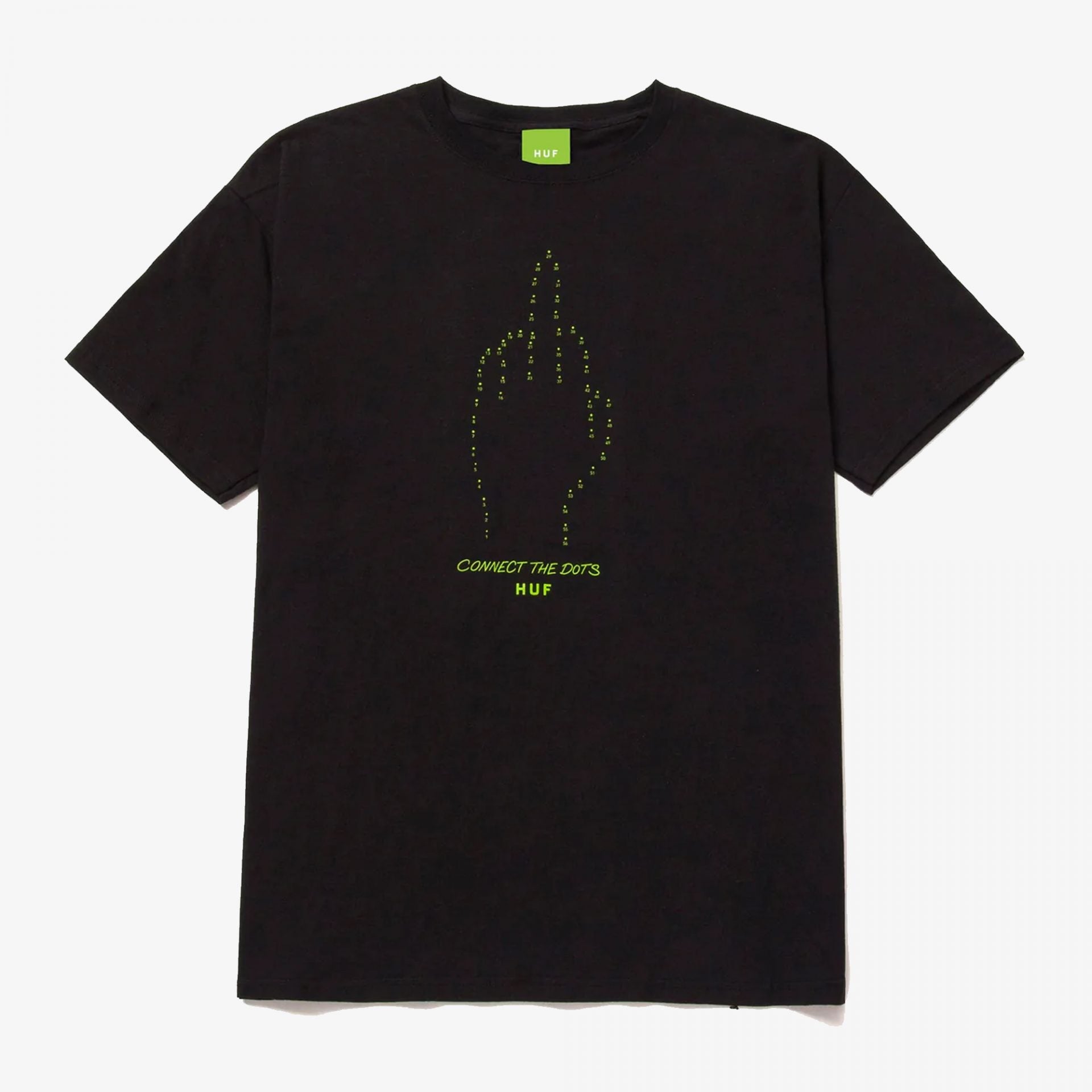 HUF | CONNECT THE DOTS T-SHIRT 'BLACK'