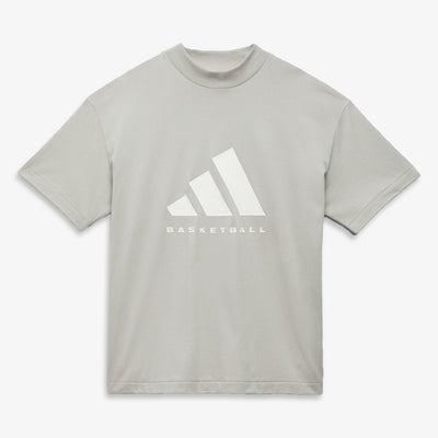 Adidas | BASKETBALL TEE  { METAL GREY