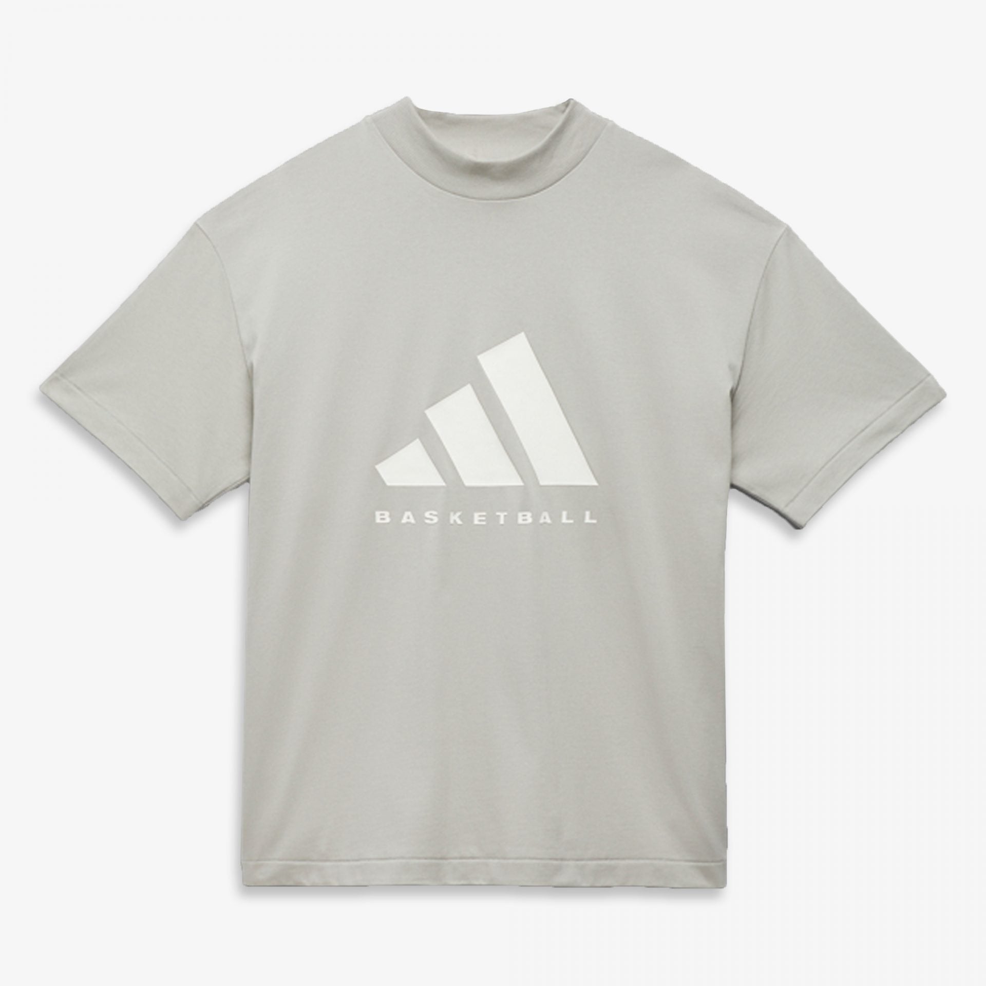 Adidas | BASKETBALL TEE  { METAL GREY