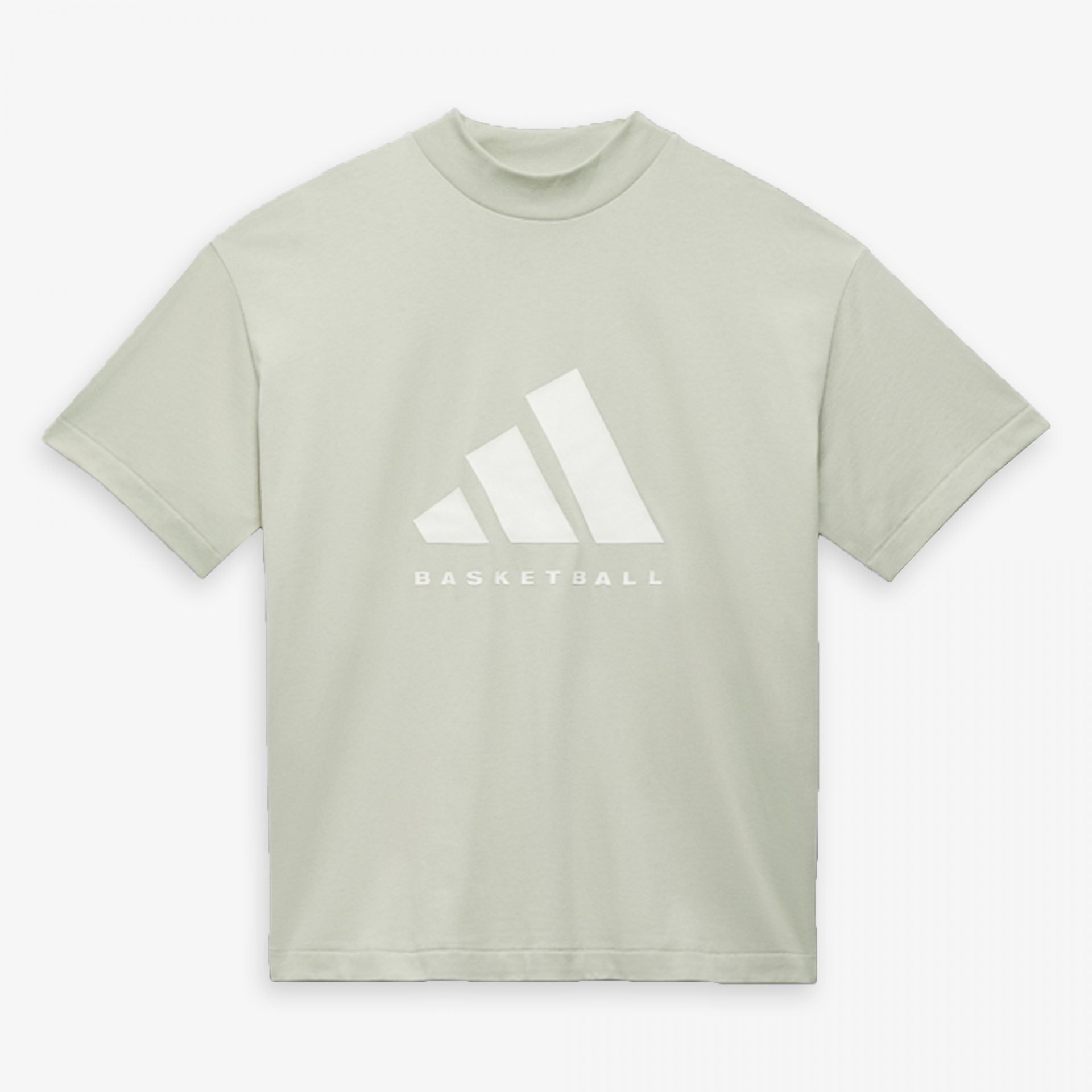 Adidas | BASKETBALL TEE  { HALO GREEN