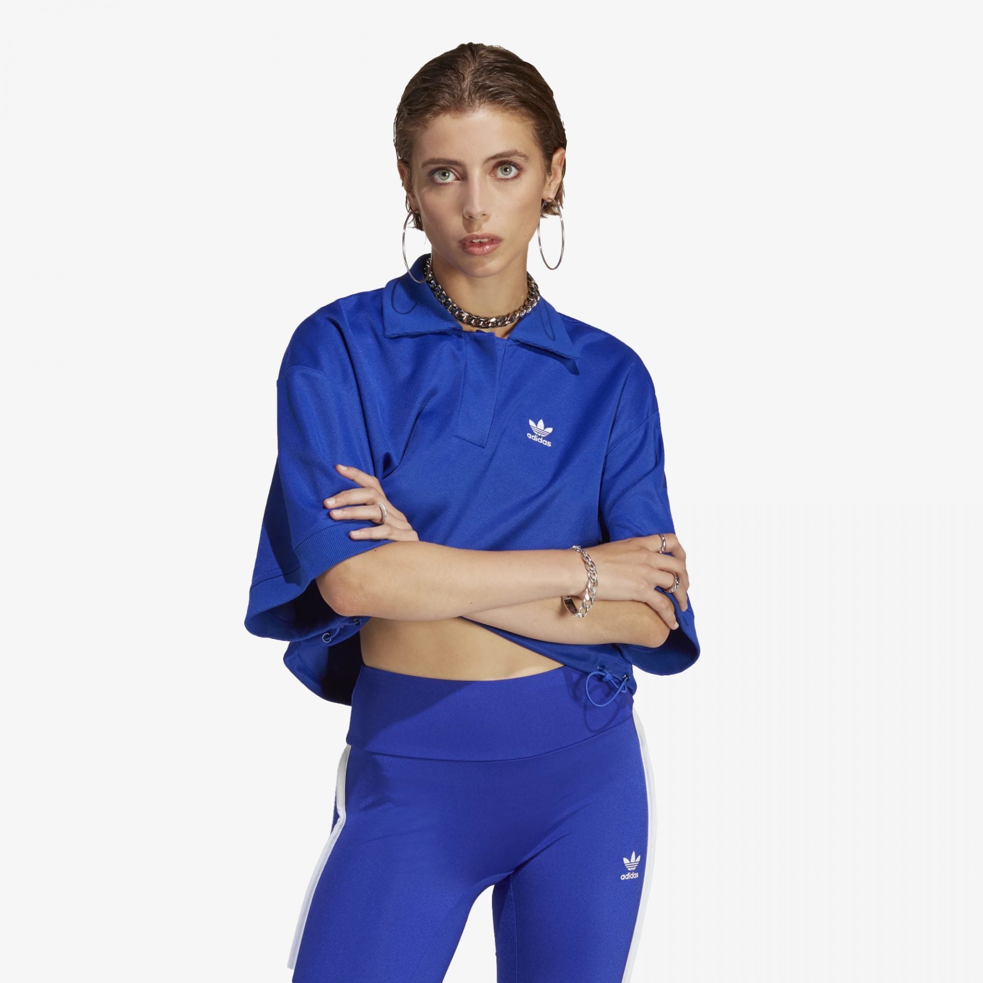 Adidas Originals | ALWAYS ORIGINAL POLO SHIRT  { BLUE