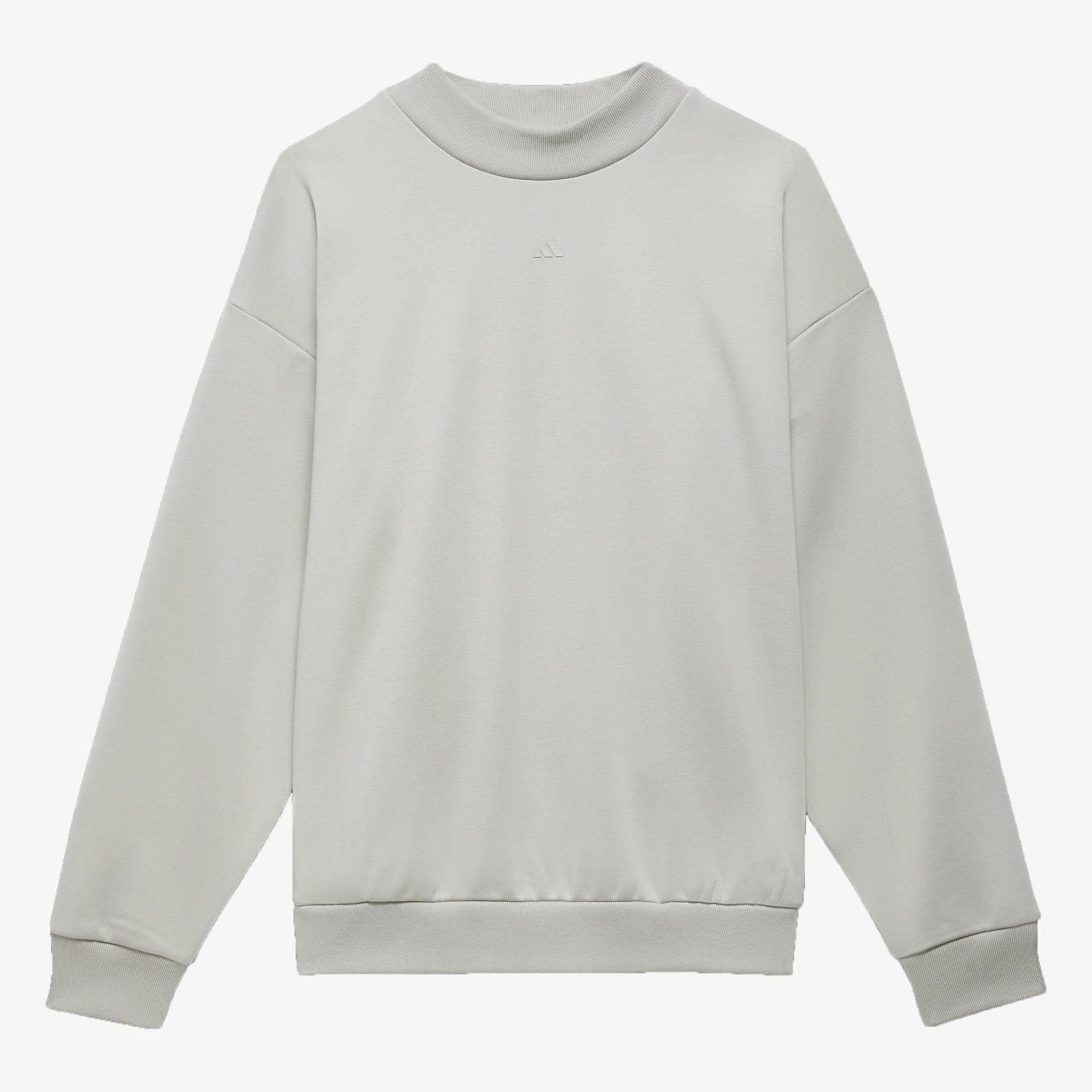 Adidas | BASKETBALL CREW SWEATSHIRT  { METAL GREY