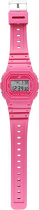 Hexa Pink Digital Dial Polyurethane Strap