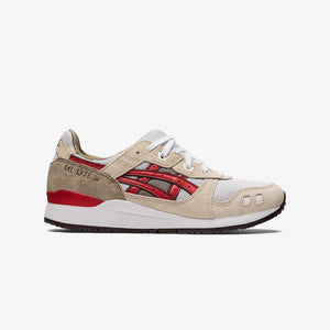 Asics | GEL-LYTE III OG  { SMOKE GREY/RED ALERT