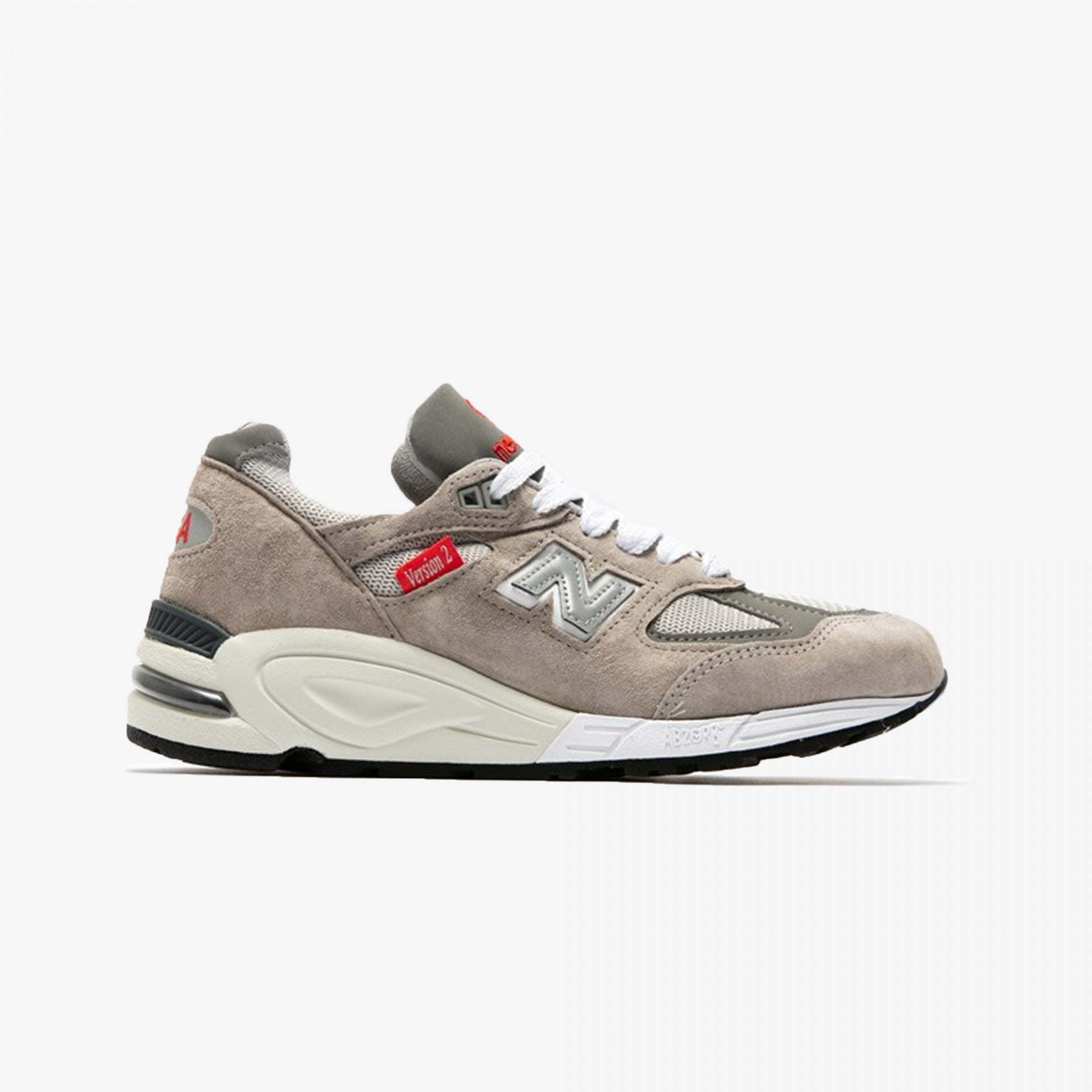 New Balance | 990V2  { TAUPE/WHITE/GREY
