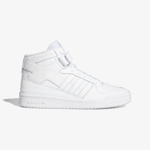 Adidas Originals | FORUM MID  { CLOUD WHITE