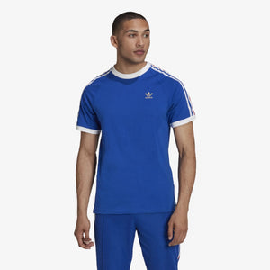 Adidas Originals | 3-STRIPES TEE  { ROYAL BLUE/WHITE