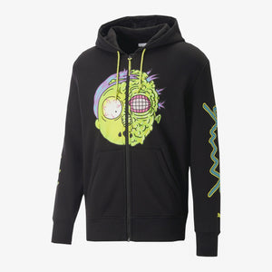 Puma | RICK AND MORTY PULLOVER  { BLACK