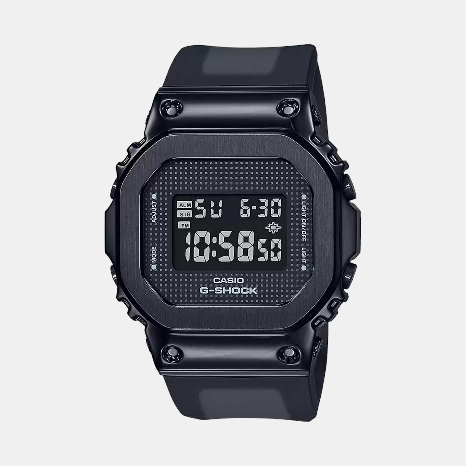 G-Shock Men Quartz Black Dial Digital Resin Watch G1103