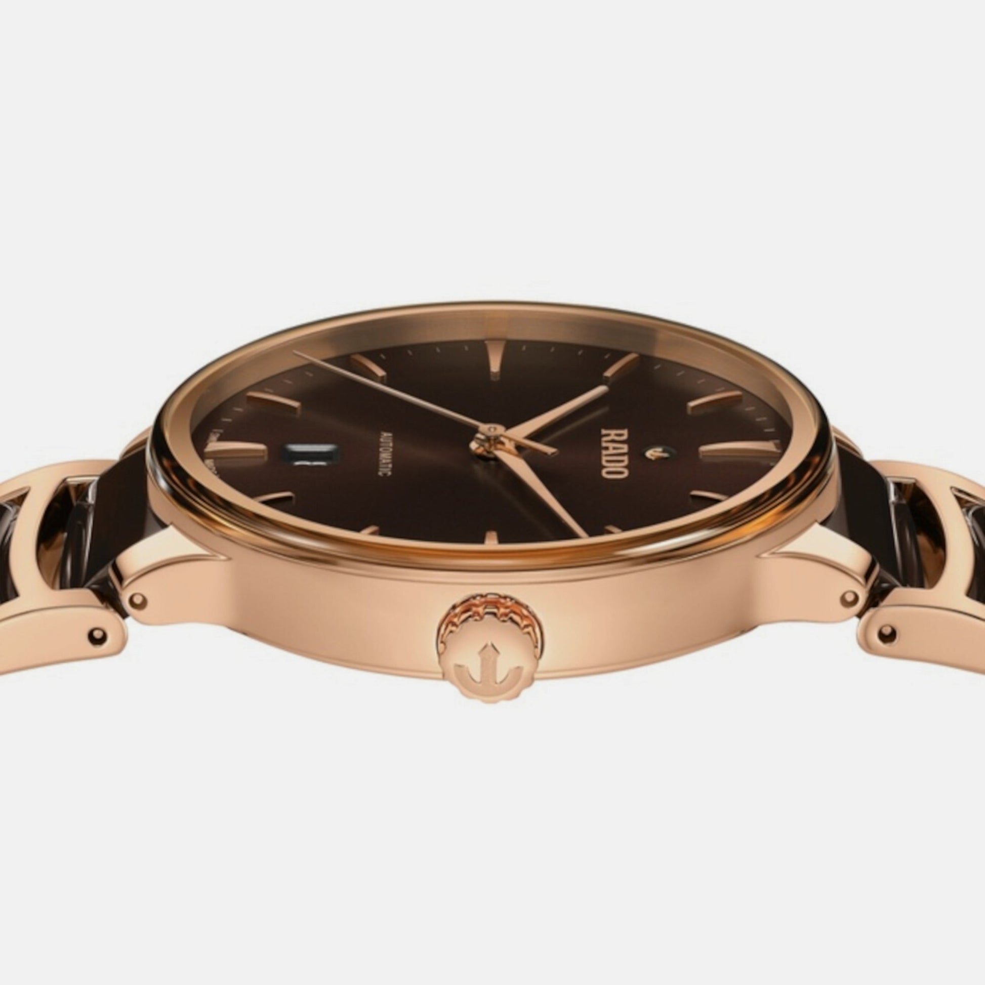 Centrix Unisex Automatic Brown Dial Analog Stainless Steel Watch R30017302