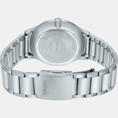 Enticer Men Quartz Red Dial Analog Stainless Steel Watch A2109