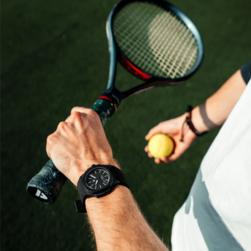 Nuun Official Origen Dawn Men Analogue Watch With Nanotech Silicon Strap White Marker - Origen Dawn