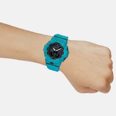 G-Shock Men Quartz Black Dial Analog-Digital Resin Watch G855
